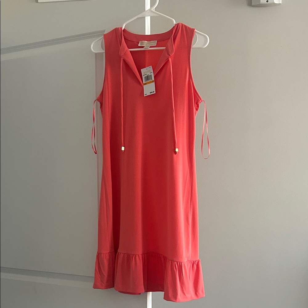 Michael Kors Coral Mini Dress